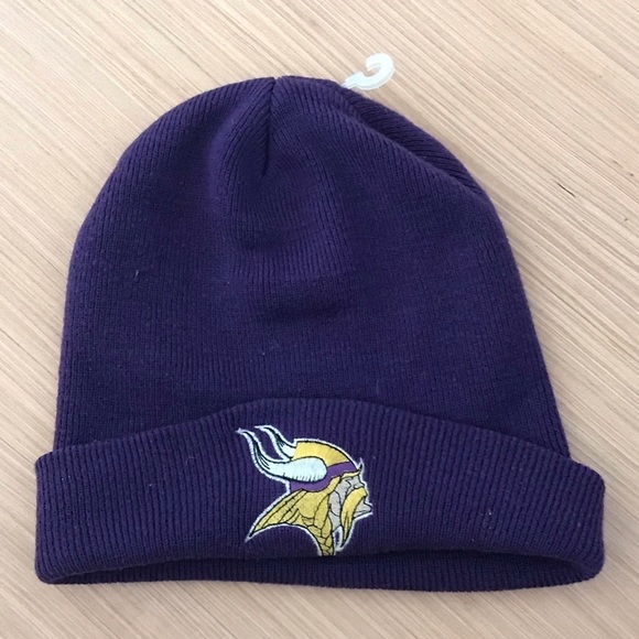 NFL Minnesota Viking Beanie Cap - Picture 2 of 4